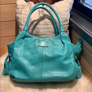 Kate Spade Tiffany blue hobo bag